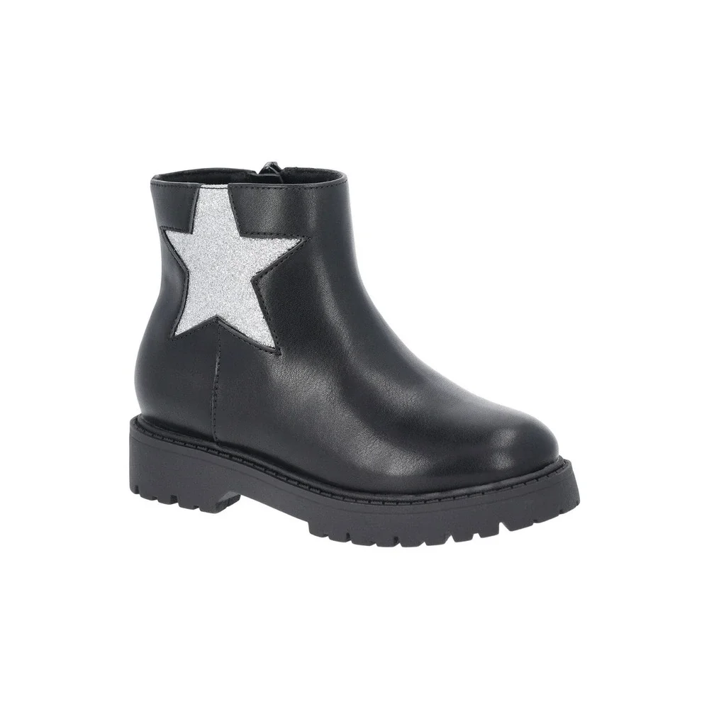 Size 11 Toddler Glitter Star Chelsea Boots Wonder Nation Non Marking NEW‎